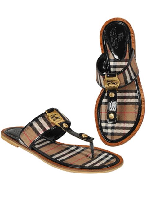 burberry flip flops men|burberry slim strap suede sandals.